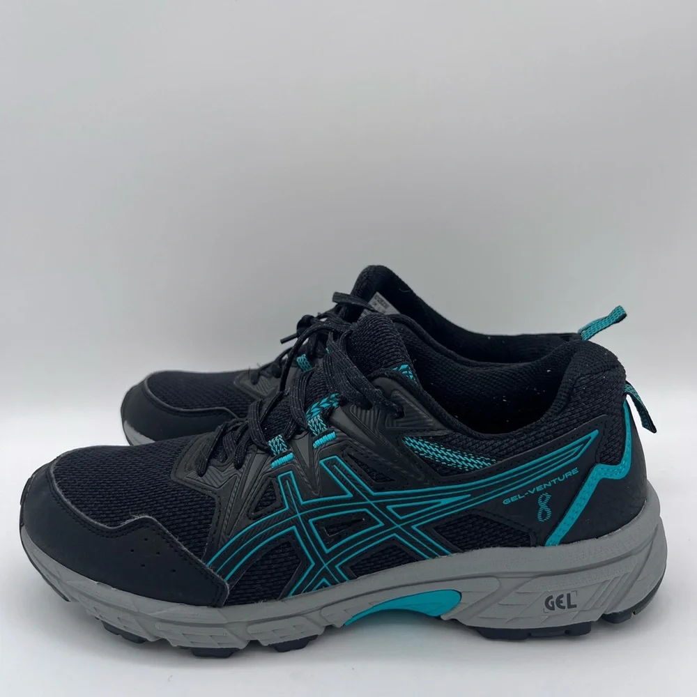 ASICS‎ Gel-Venture 8 Women's Sz 9 Athletic Shoes Blk